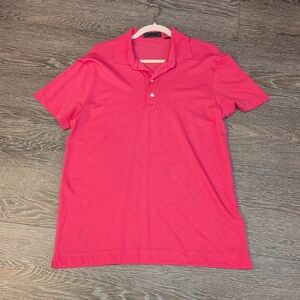 Men's Pink Polo Shirt